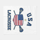 Couverture américaine de lacrosse des Etats-Unis (Devant (Horizontal))