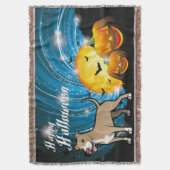 Couverture American Pitbull Terrier Happy Halloween (devant Vertical)