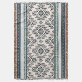 Couverture Amérindien Motif de style Aztec (devant Vertical)