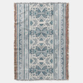 Couverture Amérindien Motif Indien Fabric mexicain (devant Vertical)