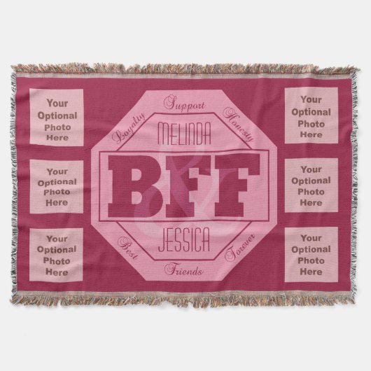 Couverture Amitié de BFF - noms faits sur commande et photos (Devant)