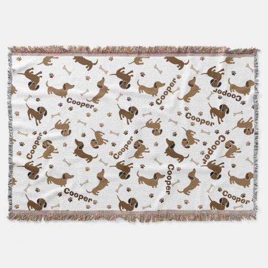 Couverture Amour Pour Dachshund (Devant)
