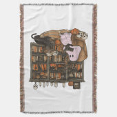 Couverture Amoureux des chats du livre de lecture Ghost Hallo (devant Vertical)