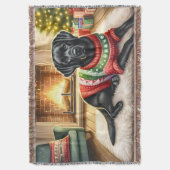 Couverture Amoureux des chiens confortable Labrador Retriever (devant Vertical)