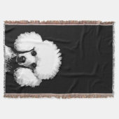 Couverture Amusant Retro Chic Pop Art Poodle (Devant)
