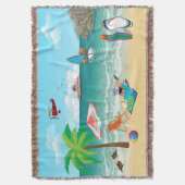 Couverture Amusement au bord de la plage (devant Vertical)