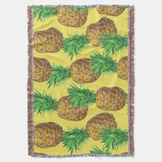 Couverture Ananas ensoleillés (devant Vertical)