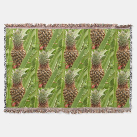 Couverture Ananas sauvage Fruit tropical dans la nature (Devant)