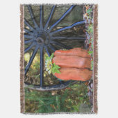 Couverture Ancienne roue en bois et Citrouille sculpté (devant Vertical)