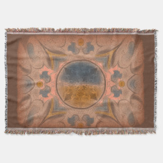 Couverture Ancient carpet Throw Blanket