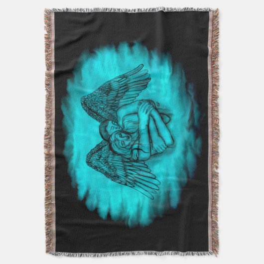 Couverture Angel Eros en amour, design noir et vert (devant Vertical)