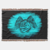 Couverture Angel Eros en amour, design noir et vert (Devant)