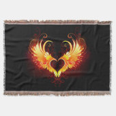 Couverture Angel Fire Heart with Wings (Devant)