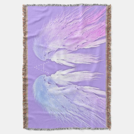 Couverture ANGEL WINGS Fairy Purple Monogramme (devant Vertical)