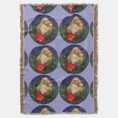 Couverture Anglais Cocker Spaniel Christmas (devant Vertical)