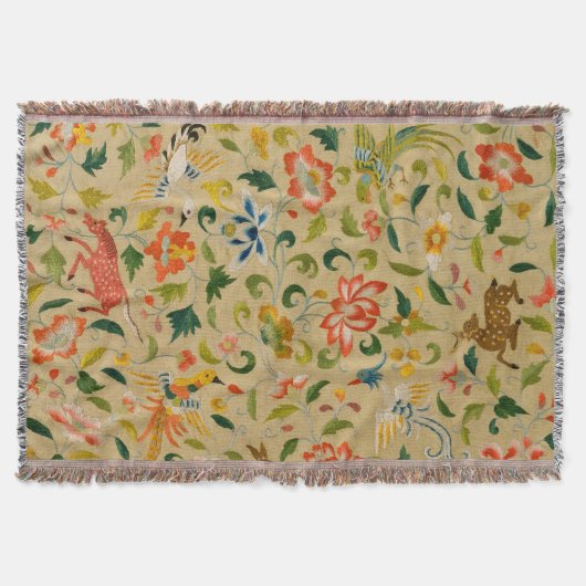 Couverture Animal Antique Cheval Oiseau Deer Rabbit (Devant)