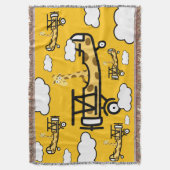 Couverture Animal Pilot Nursery Art (devant Vertical)