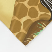 Couverture animale de flanelle de safari (Coin)