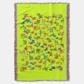 Couverture Animaux Abstraits Motif + votre idée (devant Vertical)