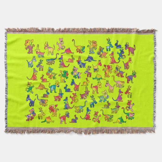 Couverture Animaux Abstraits Motif + votre idée (Devant)