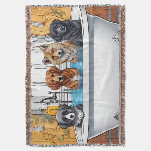 Couverture Animaux amusants dans le bain (devant Vertical)