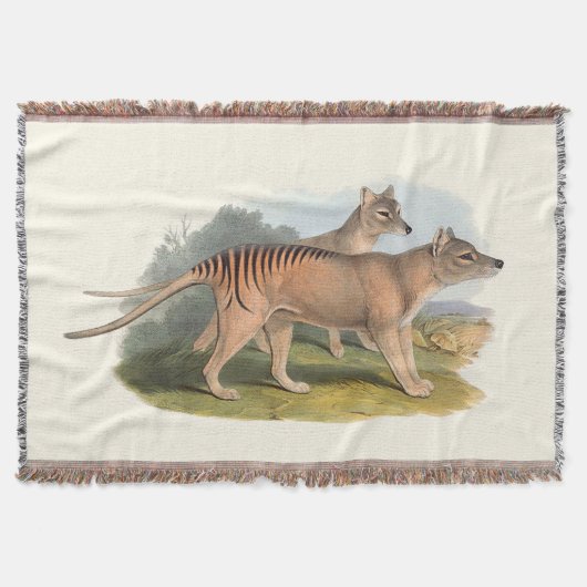 Couverture Animaux de l'Australie le tigre tasmanien (Devant)