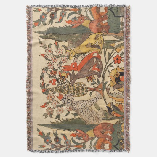 COUVERTURE ANIMAUX FORESTIERS, LEOPARD, JACKALS, RABBITS, FLE (devant Vertical)