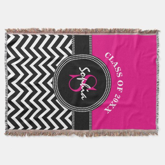 Couverture Année de classe de roses indien et de noir de (Devant)