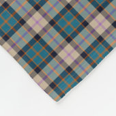 Couverture antique d'ouatine de tartan de (Coin)