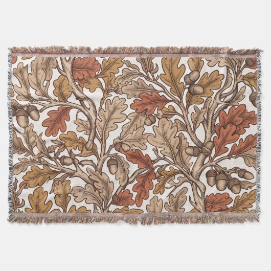 Couverture Antique Terracotta Chênes (Devant)