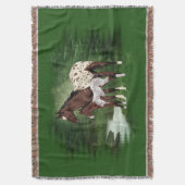 Couverture Appaloosa Cheval Mare et Foie (devant Vertical)