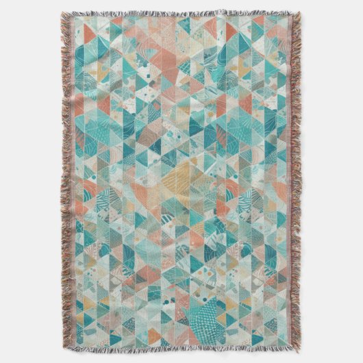 Couverture Aqua abstrait (devant Vertical)