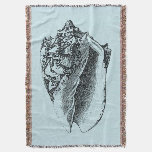 Couverture Aqua Conch Shell (devant Vertical)