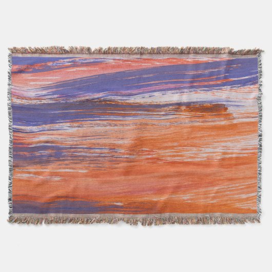 Couverture Aquarelle Abstraite : Bleu orange (Devant)