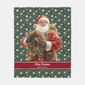 Couverture aquarelle avec Santa Claus Vintage (Devant)