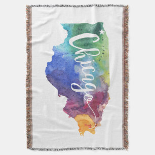 Couverture Aquarelle Chicago