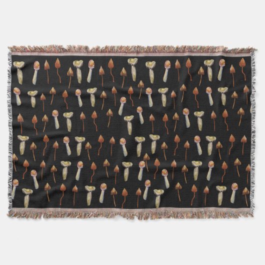 Couverture Aquarelle de champignons magiques (Devant)