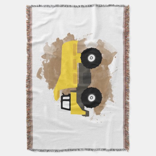 Couverture Aquarelle de la boue du véhicule de construction d (devant Vertical)