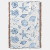 Couverture Aquarelle des coques bleues (devant Vertical)