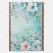 Couverture Aquarelle florale aux couleurs pastel douces (devant Vertical)