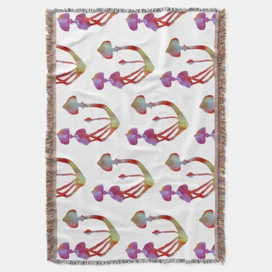 Couverture Aquarelle Magie Champignons (devant Vertical)