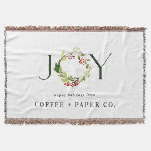 Couverture Aquarelle moderne botanique chic cadeau élégant