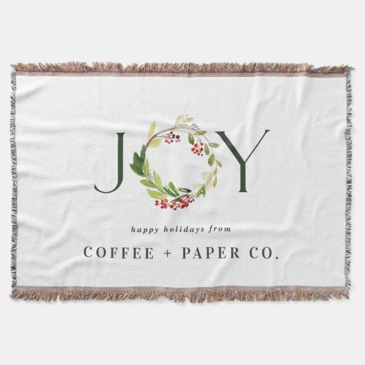 Couverture Aquarelle moderne botanique chic cadeau élégant (Devant)