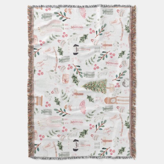 Couverture Aquarelle Nutcracker Holiday (devant Vertical)