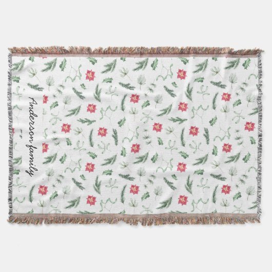 Couverture aquarelle pastel monogramme de vacances (Devant)