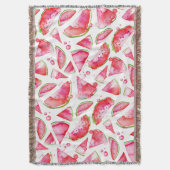 Couverture Aquarelle pastèque 1 (devant Vertical)