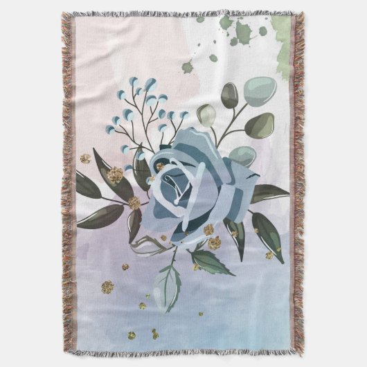 Couverture Aquarelle Roses 5 (devant Vertical)