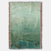 Couverture Aquarelle verte contemporaine (devant Vertical)