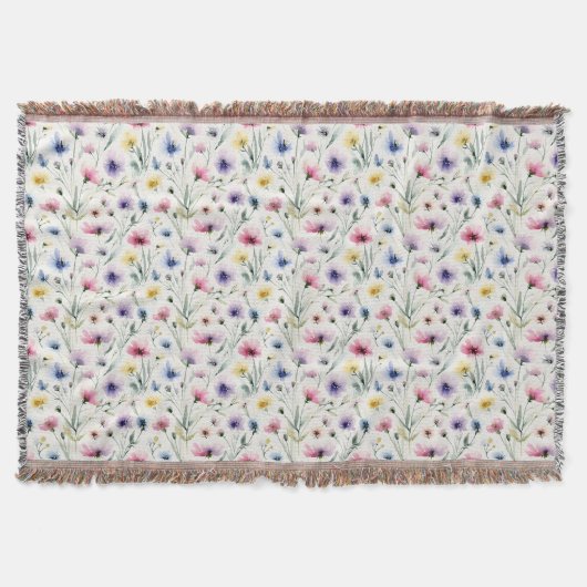 Couverture Aquarelles Florales (Devant)