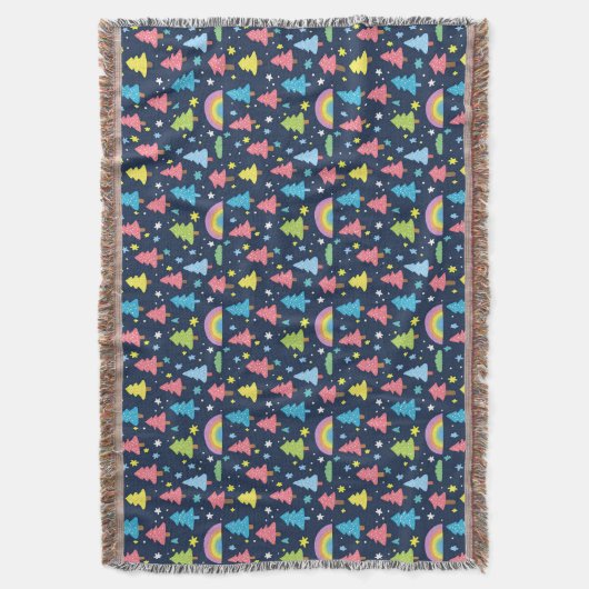 Couverture Arbre blanc coloré (devant Vertical)